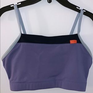 Tank strapped sports bra
